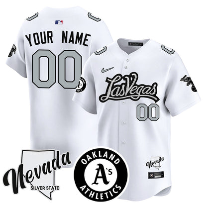 Custom Athletics Black Silver 2024 Jersey N1 - All Stitched