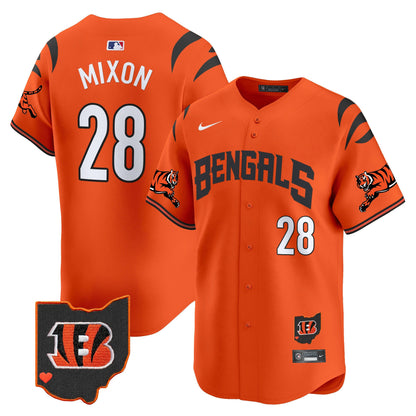 Men's Bengals Vapor Premier Limited Jersey - All Stitched
