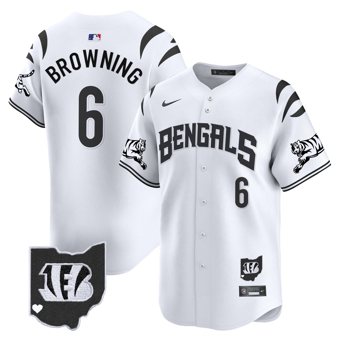 Men's Bengals Vapor Premier Limited Jersey - All Stitched
