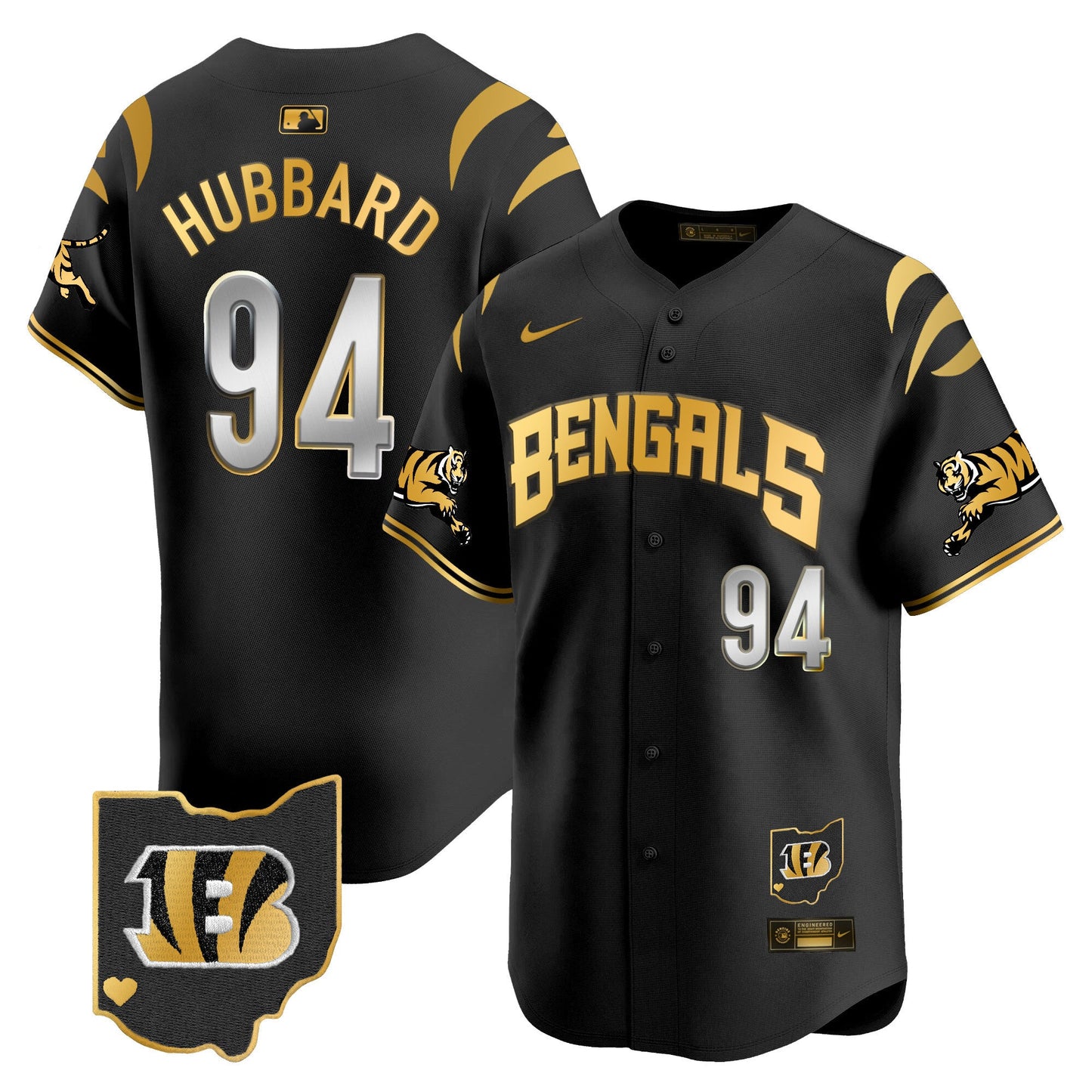 Men's Bengals Vapor Premier Limited Jersey - All Stitched