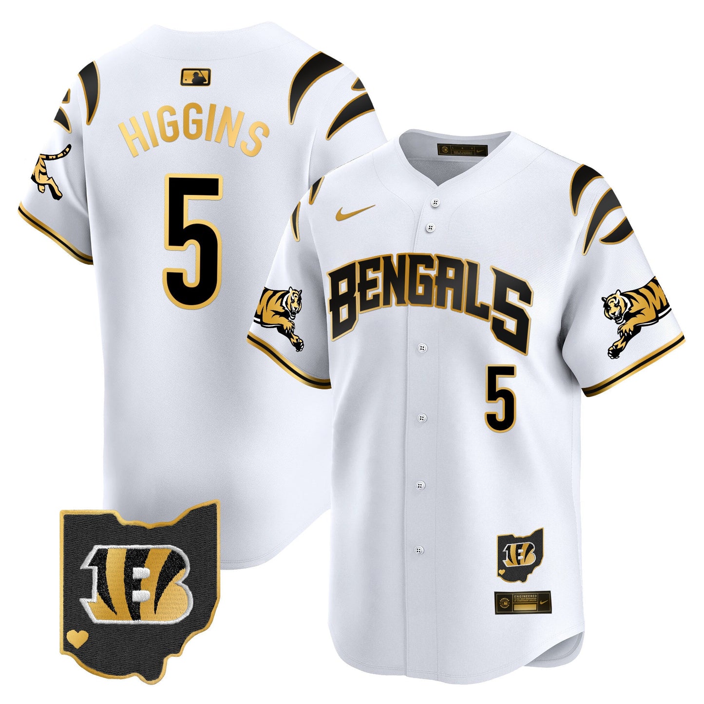 Men's Bengals Vapor Premier Limited Jersey - All Stitched