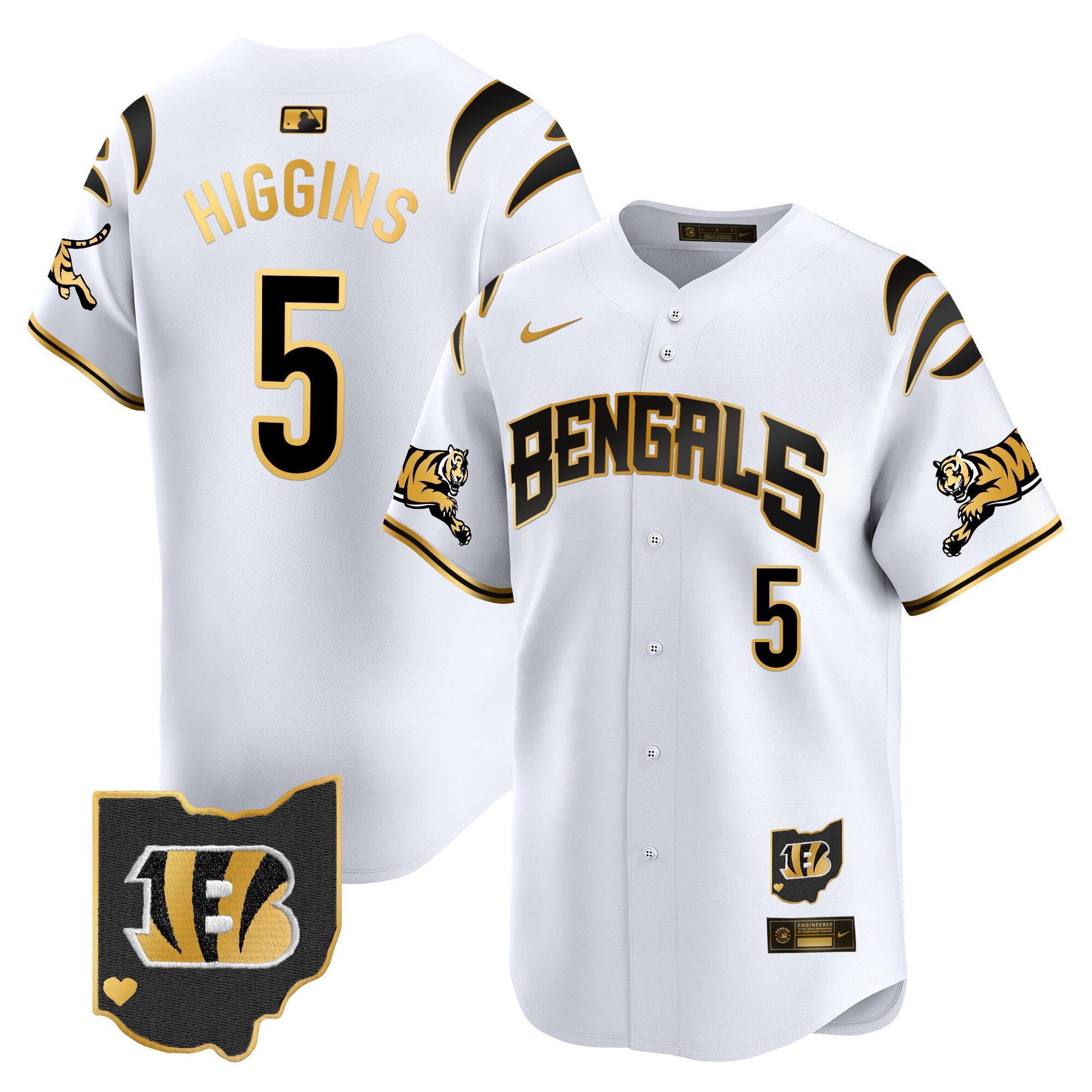 Men's Bengals Vapor Premier Limited Jersey - All Stitched