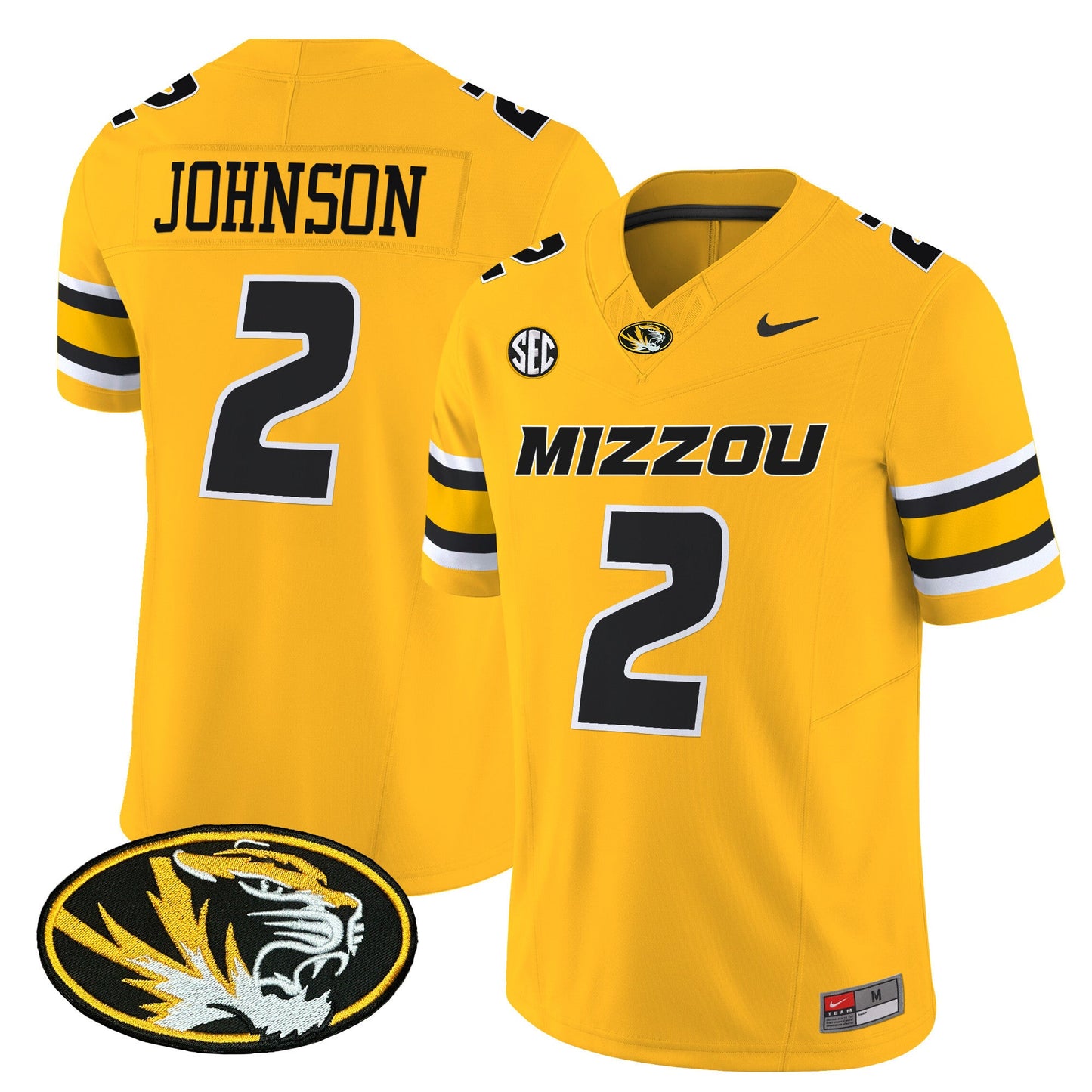Missouri Tigers Vapor Limited Jersey - All Stitched