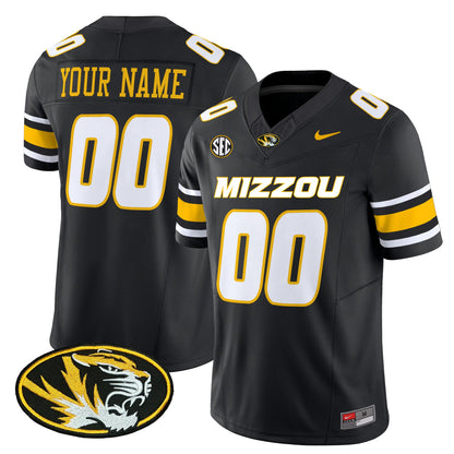 Missouri Tigers 2025 Vapor Limited Custom Jersey - All Stitched