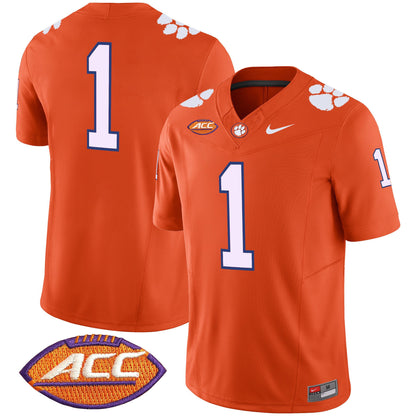 Men's Clemson Tigers 2025 Vapor Limited Jersey - All Stitched