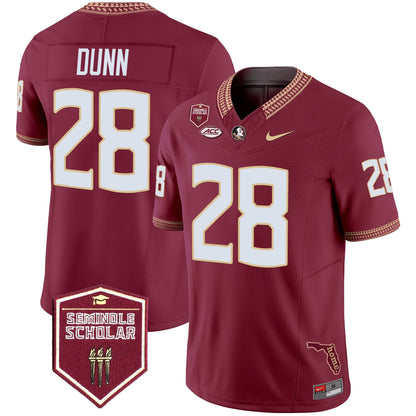 Florida State Seminoles 2024 Seminole Scholar Patch Vapor Limited Jersey - All Stitched