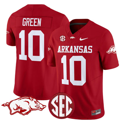 Arkansas Razorbacks Vapor Limited Jersey - All Stitched