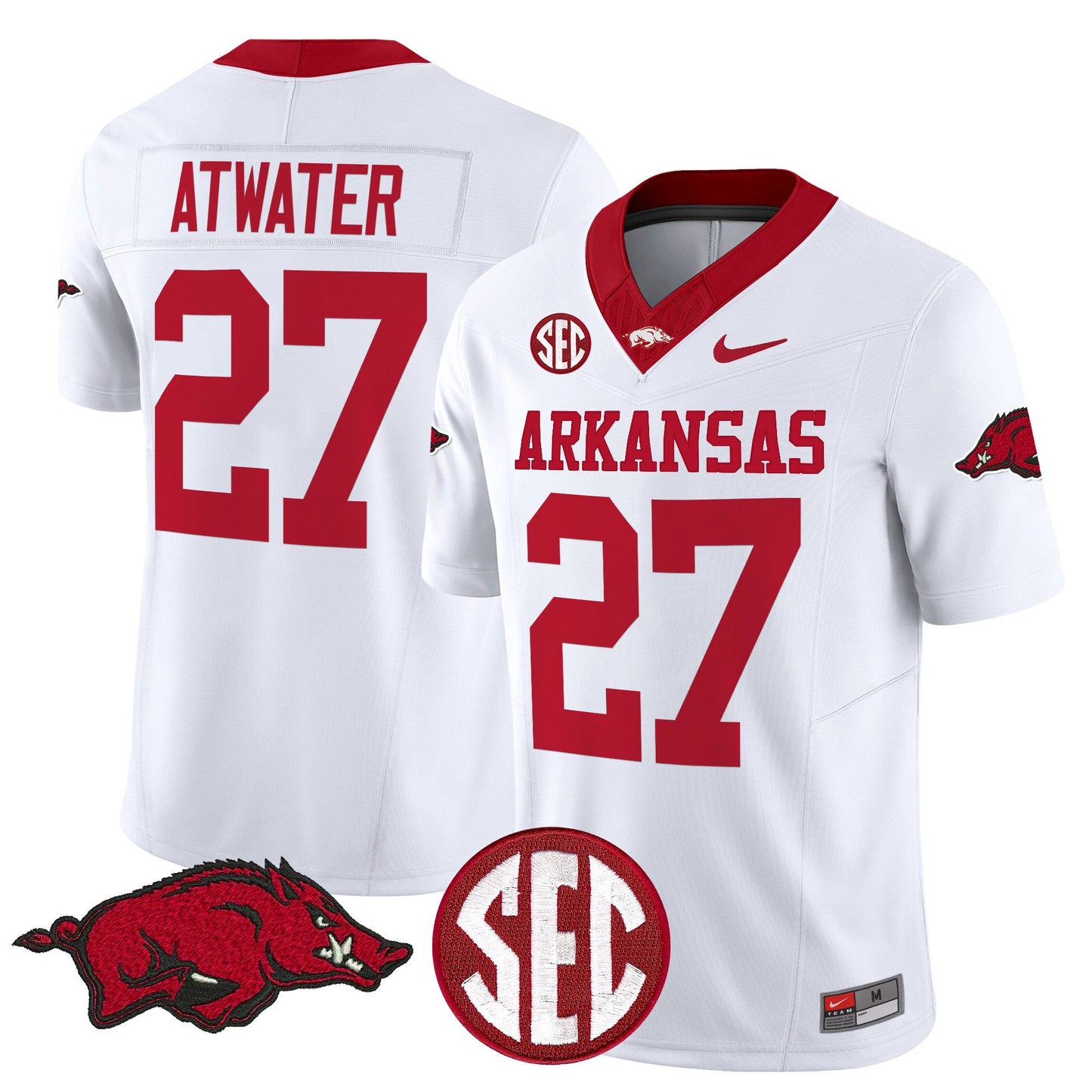 Arkansas Razorbacks Vapor Limited Jersey - All Stitched