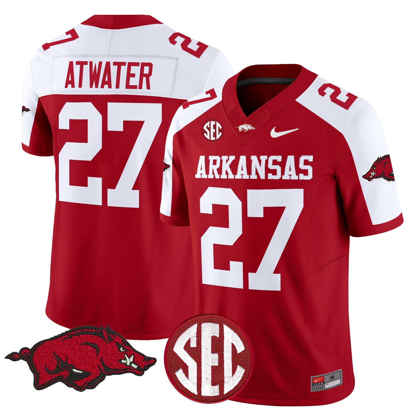 Arkansas Razorbacks Vapor Limited Jersey - All Stitched