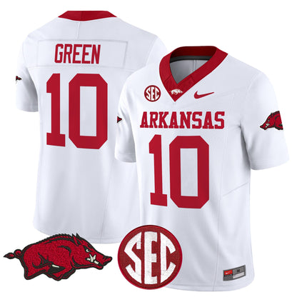 Arkansas Razorbacks Vapor Limited Jersey - All Stitched