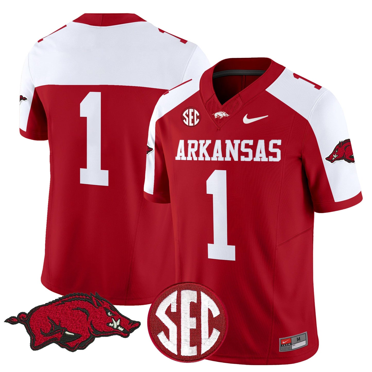Arkansas Razorbacks Vapor Limited Jersey - All Stitched