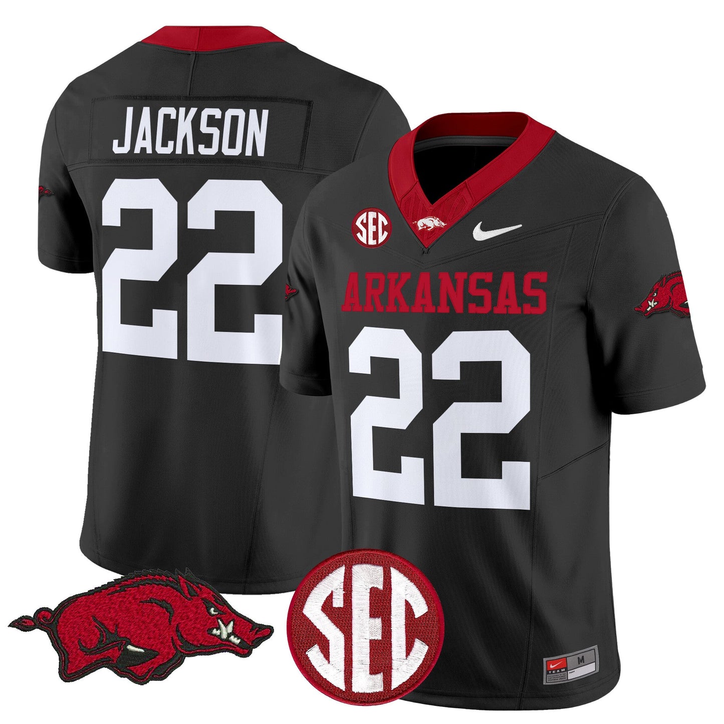 Arkansas Razorbacks Vapor Limited Jersey - All Stitched