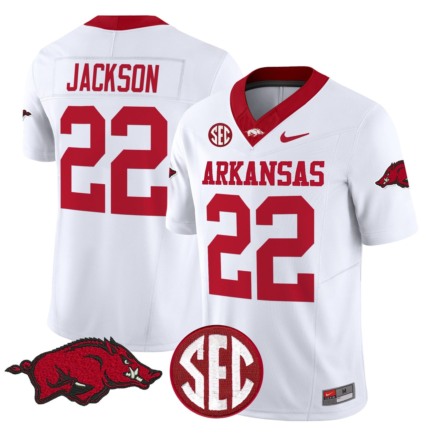 Arkansas Razorbacks Vapor Limited Jersey - All Stitched