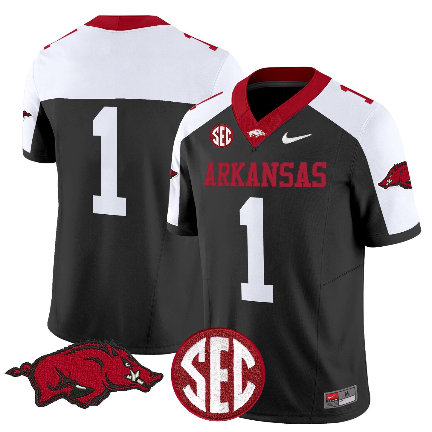 Arkansas Razorbacks Vapor Limited Jersey - All Stitched