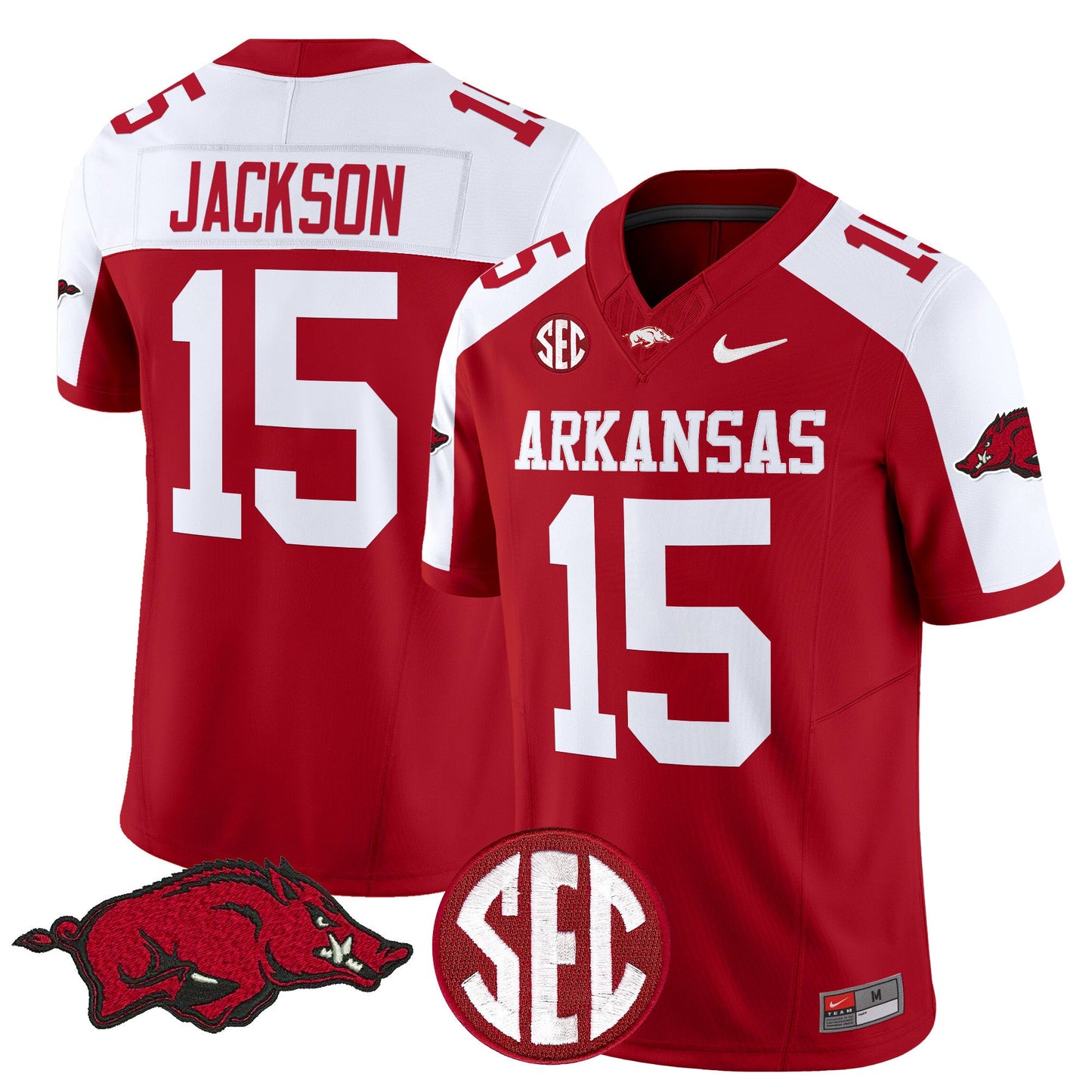 Arkansas Razorbacks Vapor Limited Jersey - All Stitched