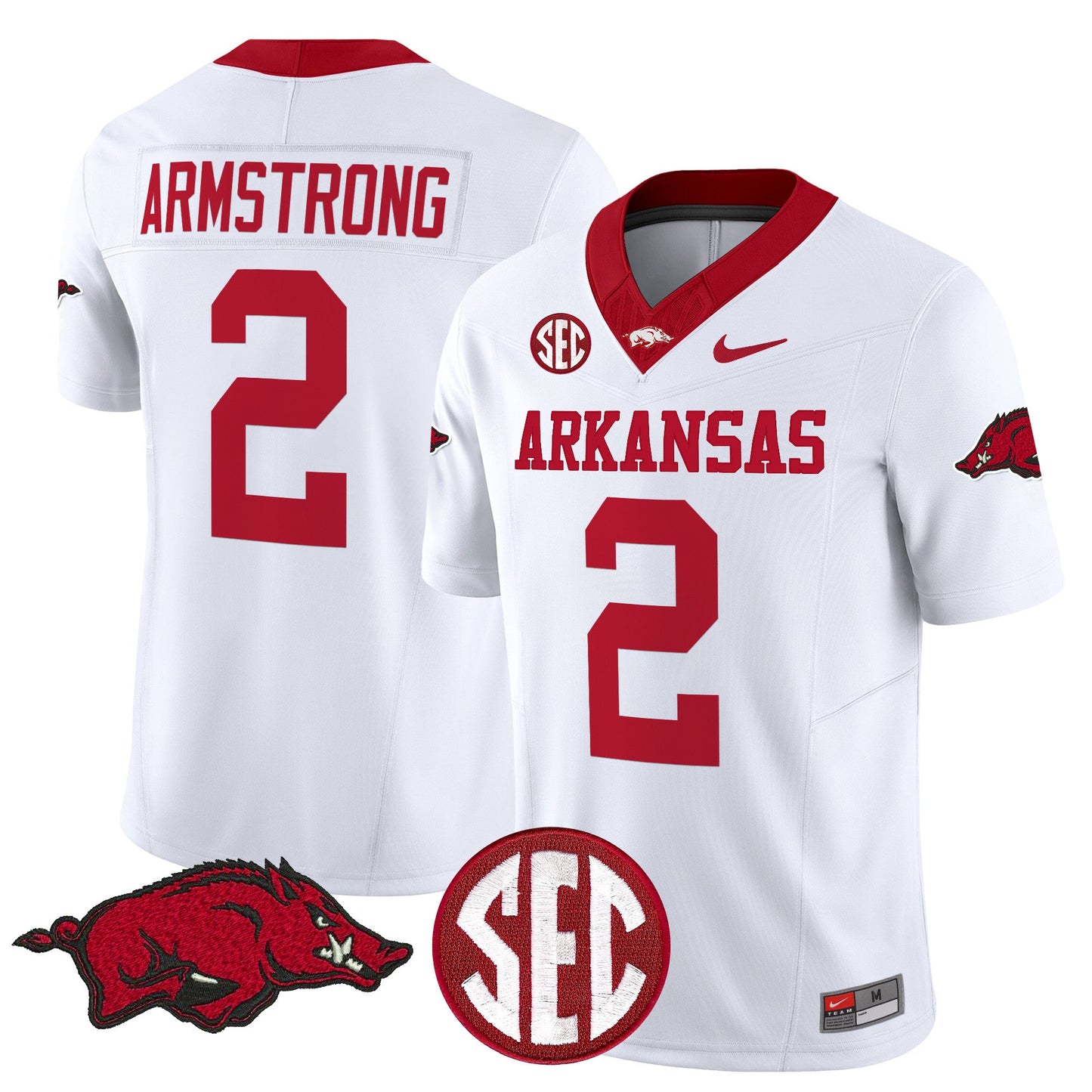 Arkansas Razorbacks Vapor Limited Jersey - All Stitched