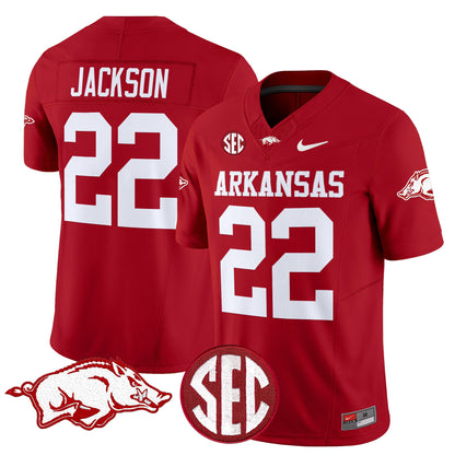 Arkansas Razorbacks Vapor Limited Jersey - All Stitched