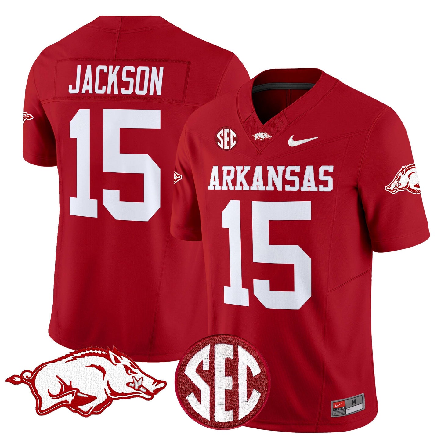 Arkansas Razorbacks Vapor Limited Jersey - All Stitched
