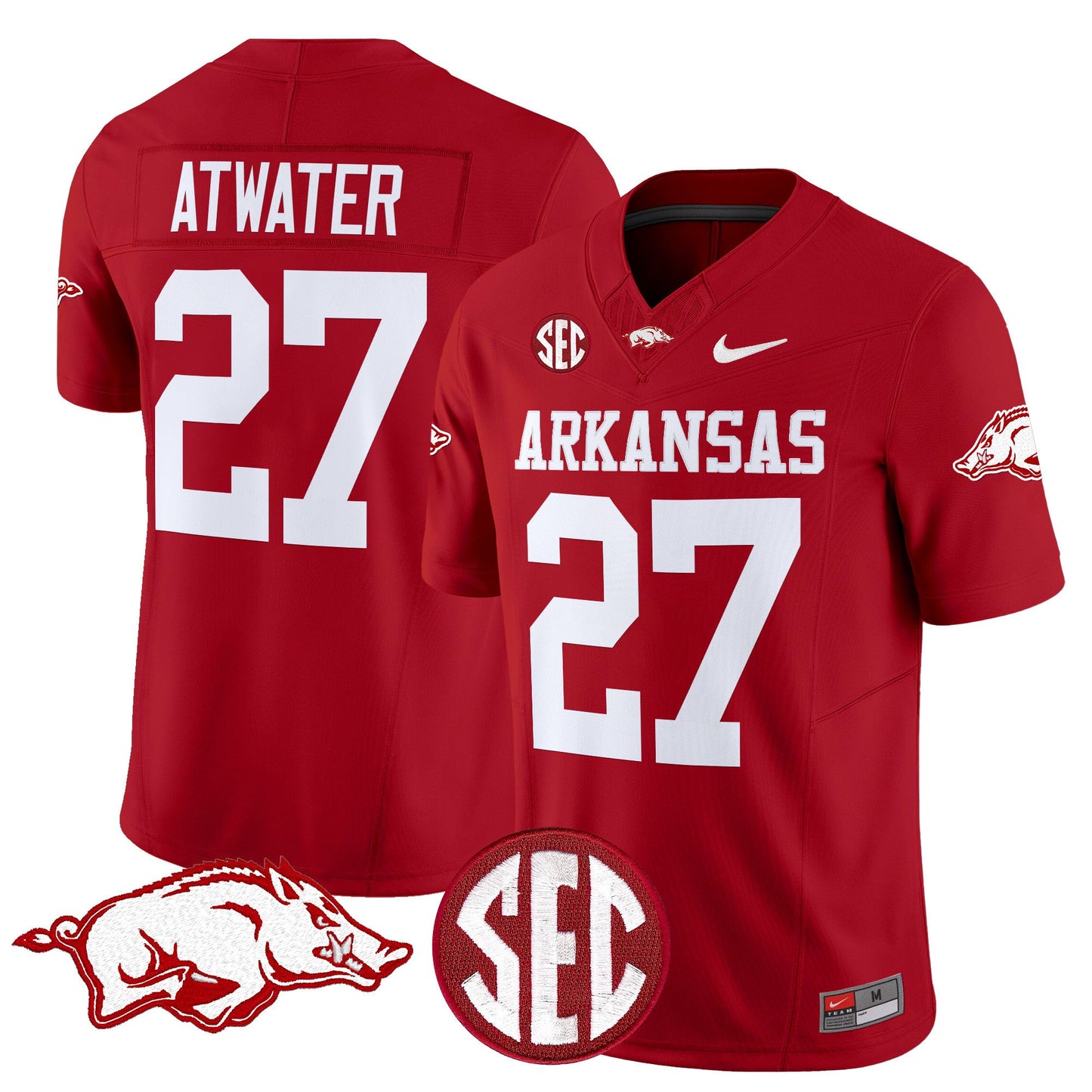 Arkansas Razorbacks Vapor Limited Jersey - All Stitched