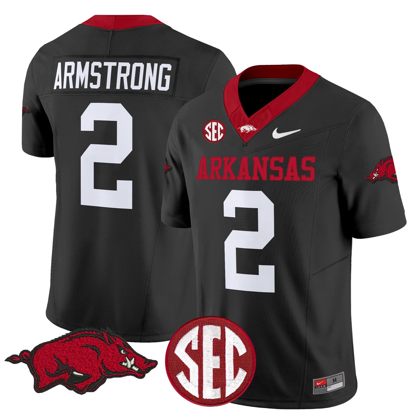 Arkansas Razorbacks Vapor Limited Jersey - All Stitched