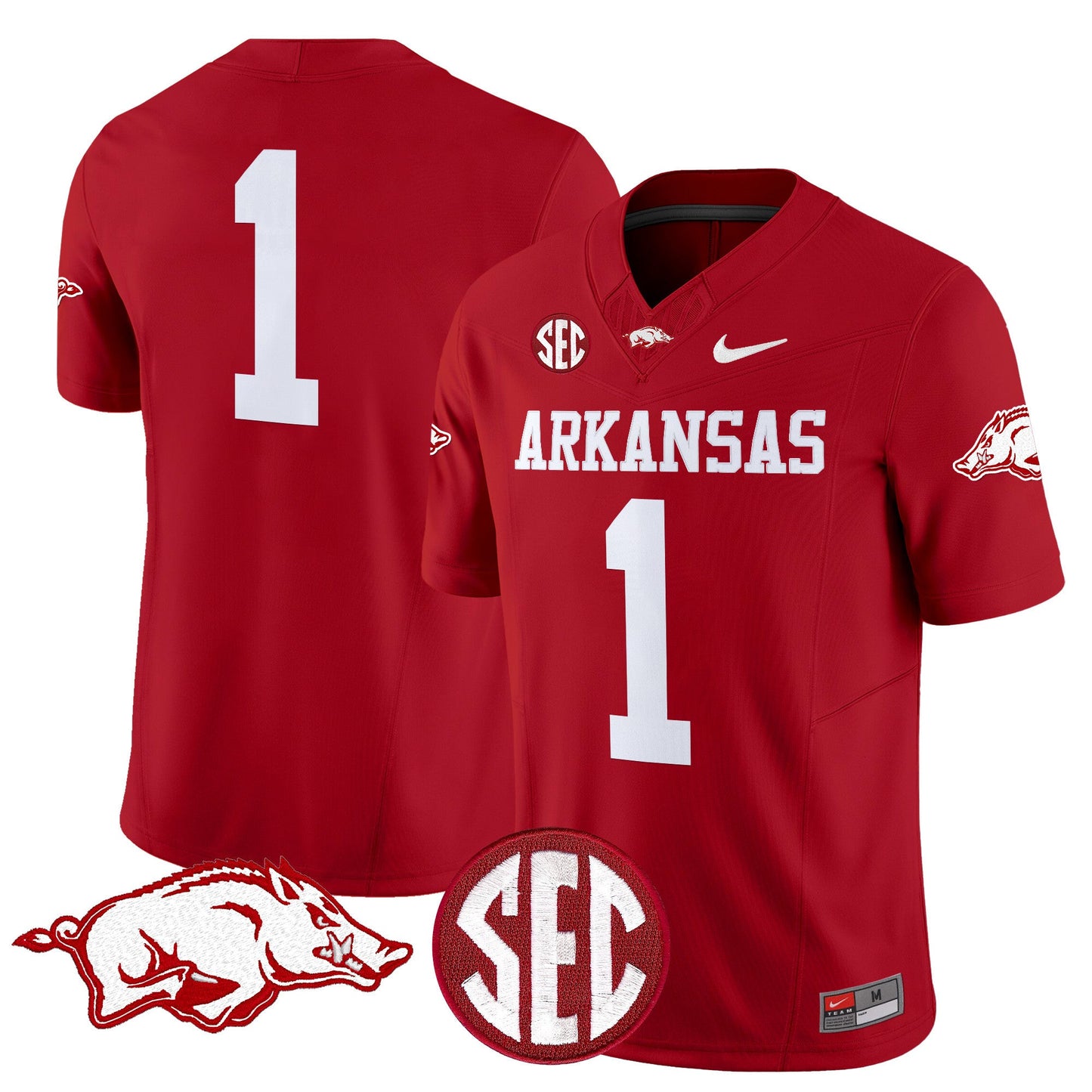 Arkansas Razorbacks Vapor Limited Jersey - All Stitched