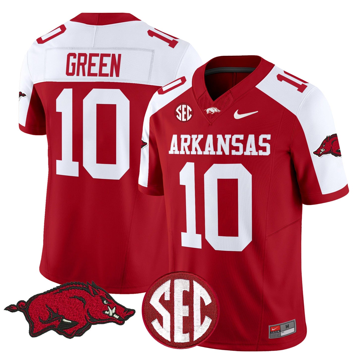Arkansas Razorbacks Vapor Limited Jersey - All Stitched