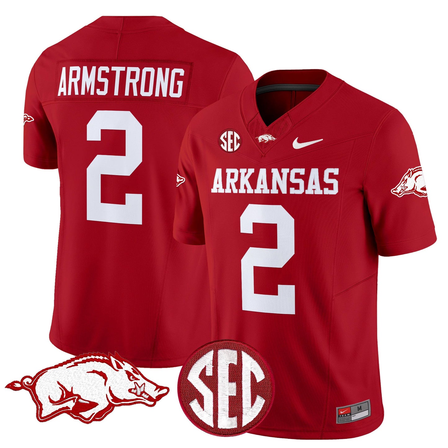 Arkansas Razorbacks Vapor Limited Jersey - All Stitched