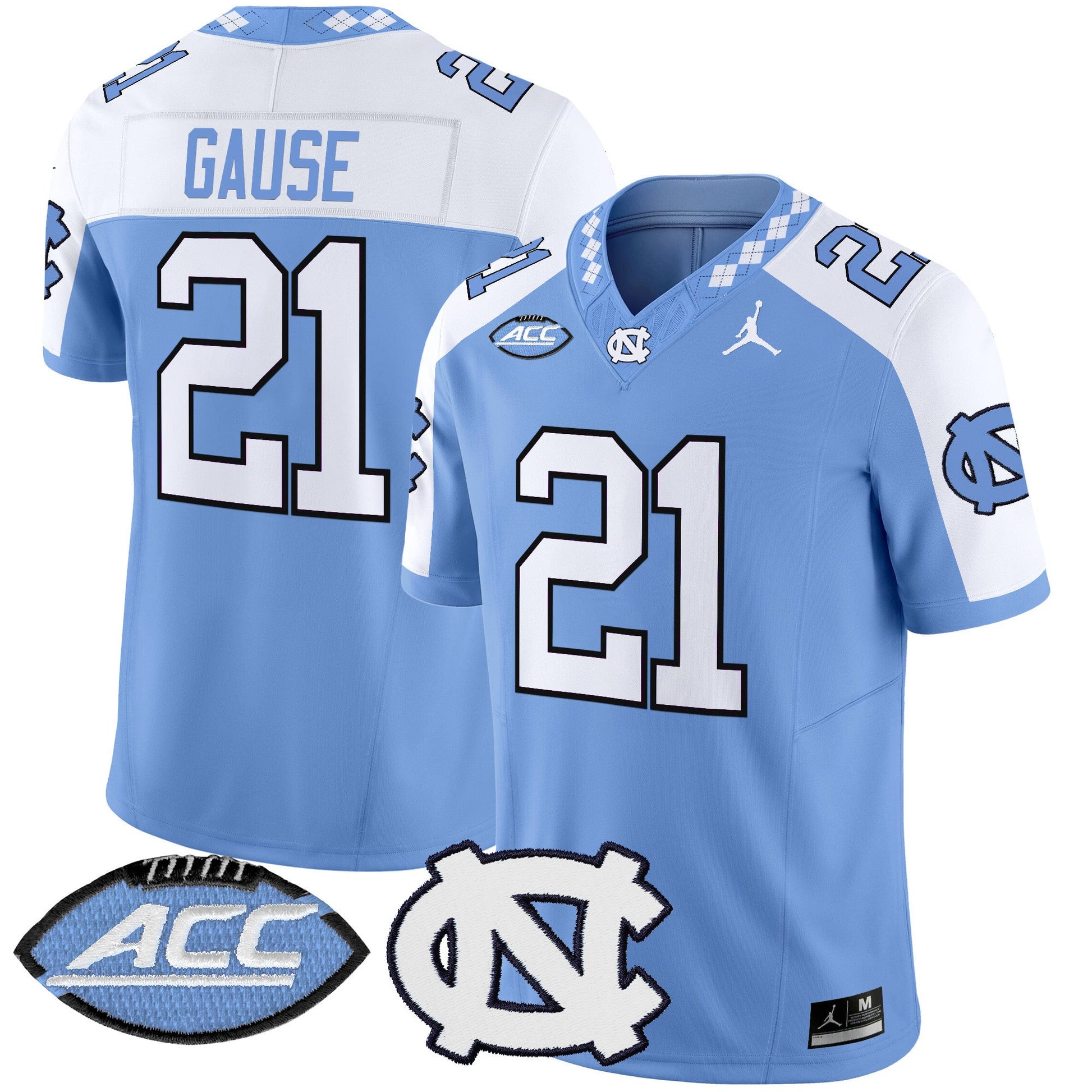 Men's North Carolina Tar Heels 2025 Vapor Limited Jersey - All Stitched