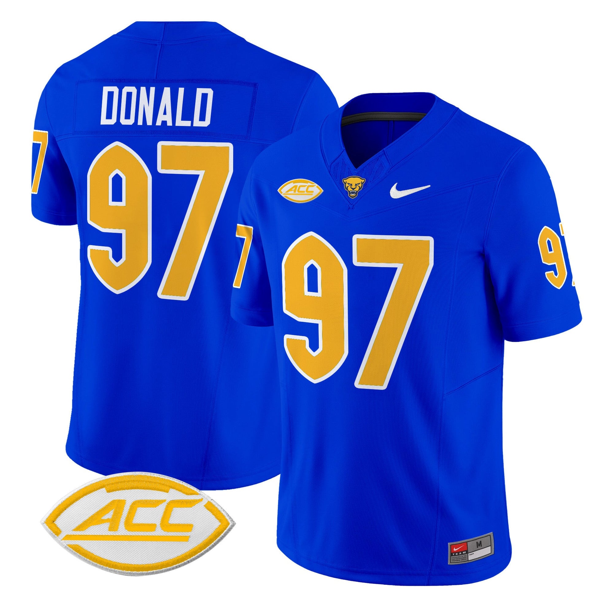 Men's Pittsburgh Panthers 2025 Vapor Limited Jersey - All Stitched