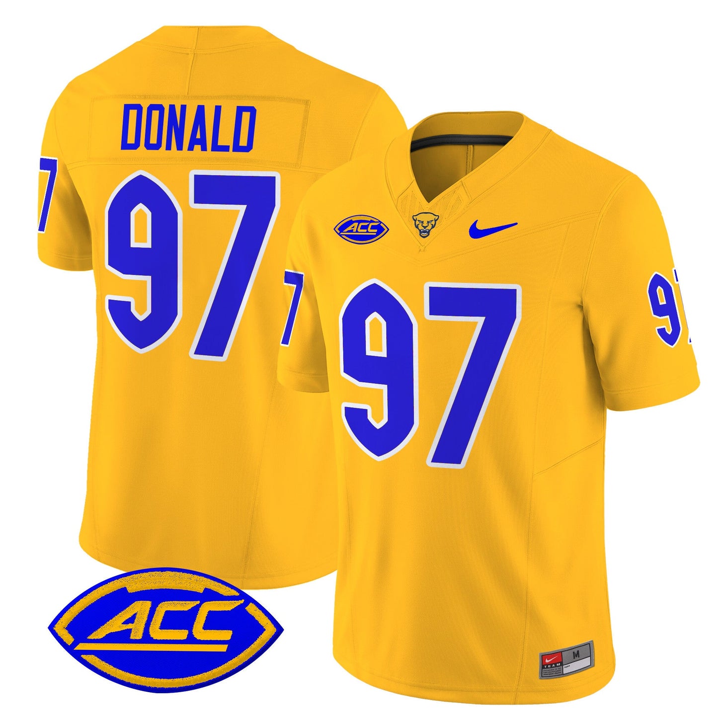 Men's Pittsburgh Panthers 2025 Vapor Limited Jersey - All Stitched