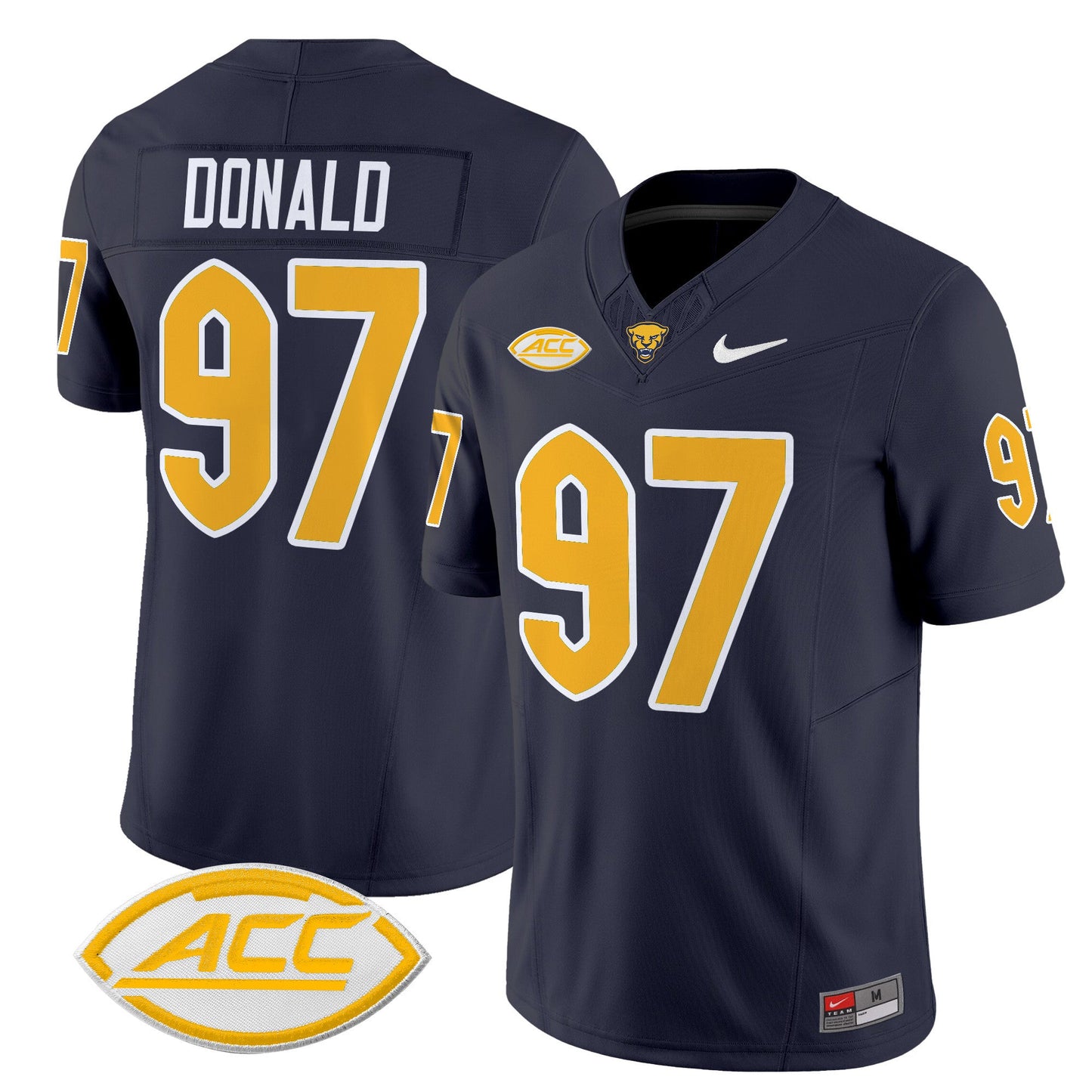 Men's Pittsburgh Panthers 2025 Vapor Limited Jersey - All Stitched