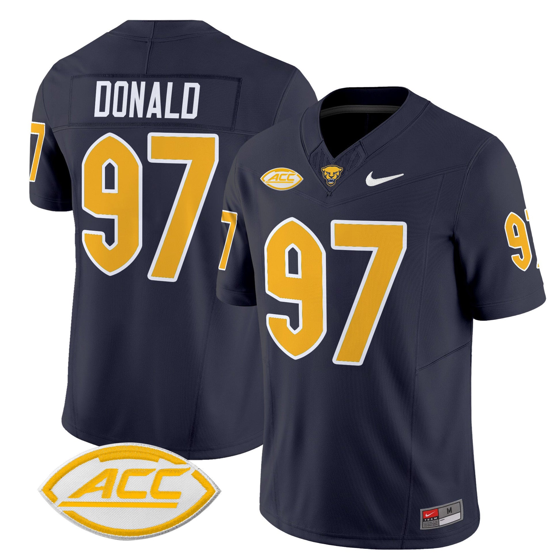 Men's Pittsburgh Panthers 2025 Vapor Limited Jersey - All Stitched