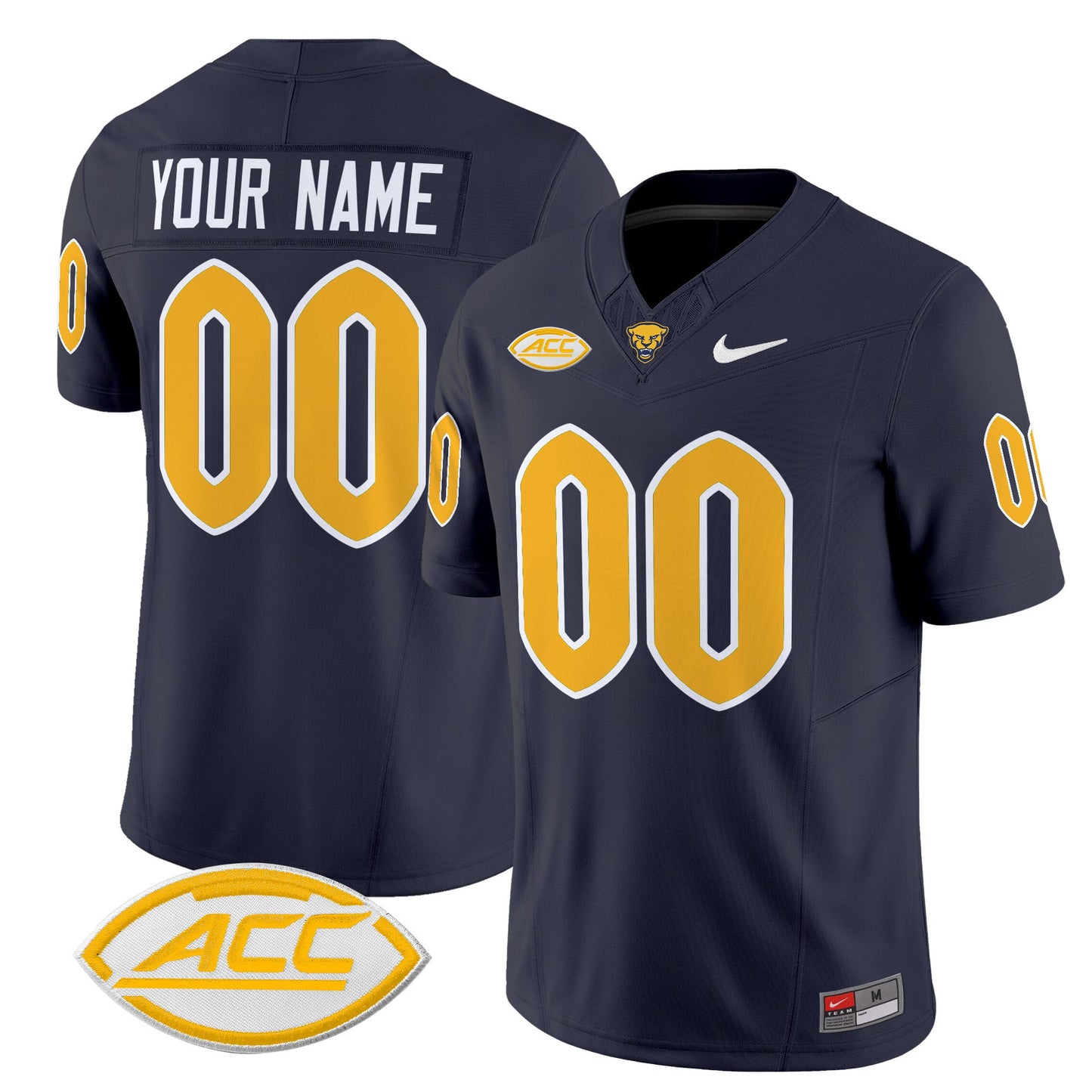 Pittsburgh Panthers 2025 Vapor Limited Custom Jersey - All Stitched