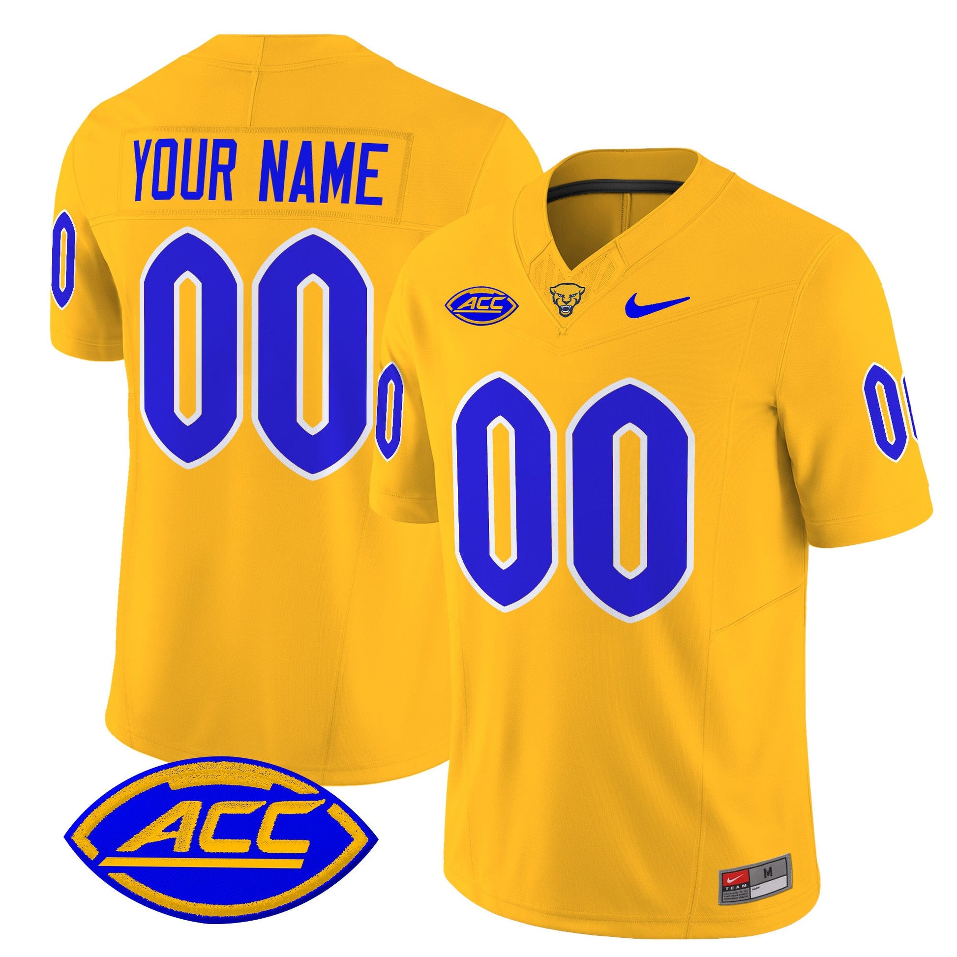 Pittsburgh Panthers 2025 Vapor Limited Custom Jersey - All Stitched