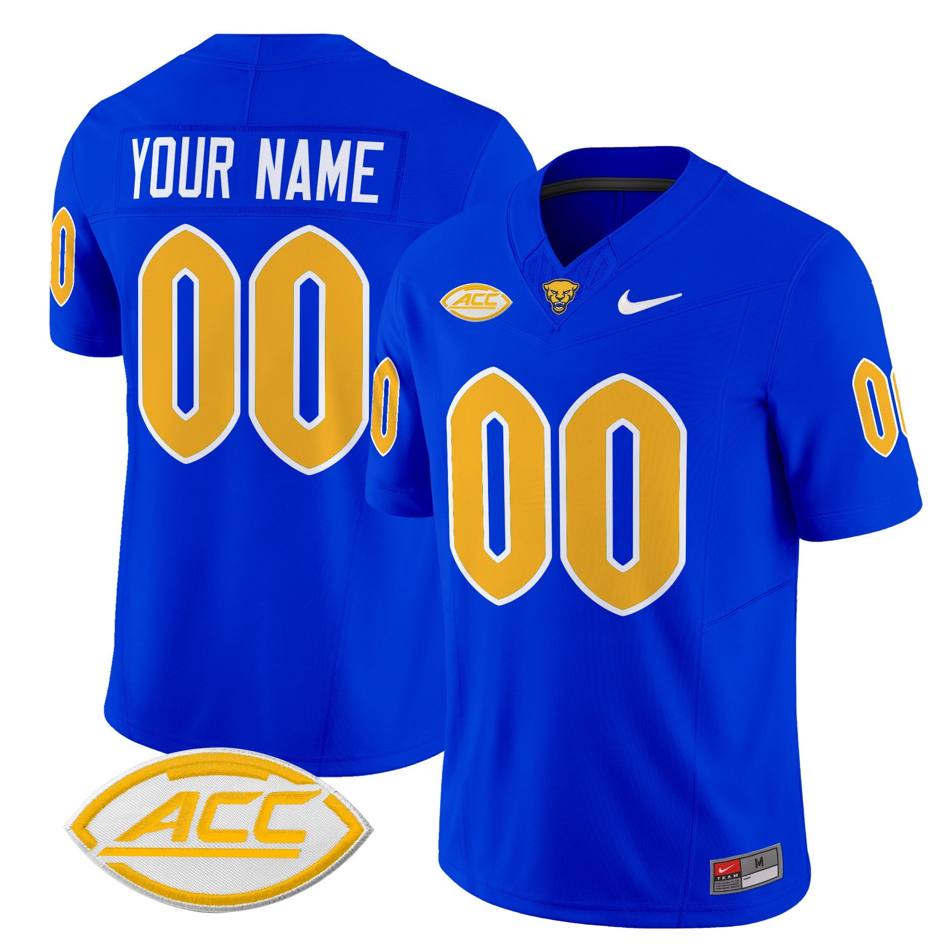 Pittsburgh Panthers 2025 Vapor Limited Custom Jersey - All Stitched