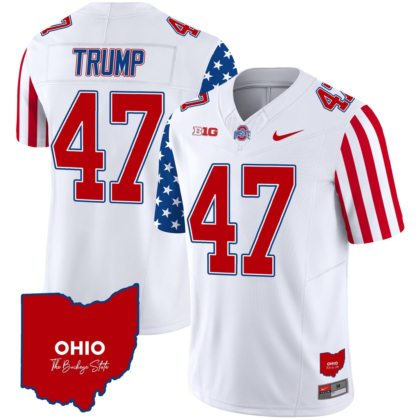 Men's Ohio State Buckeyes American Style Vapor Limited Jersey - All Stitched