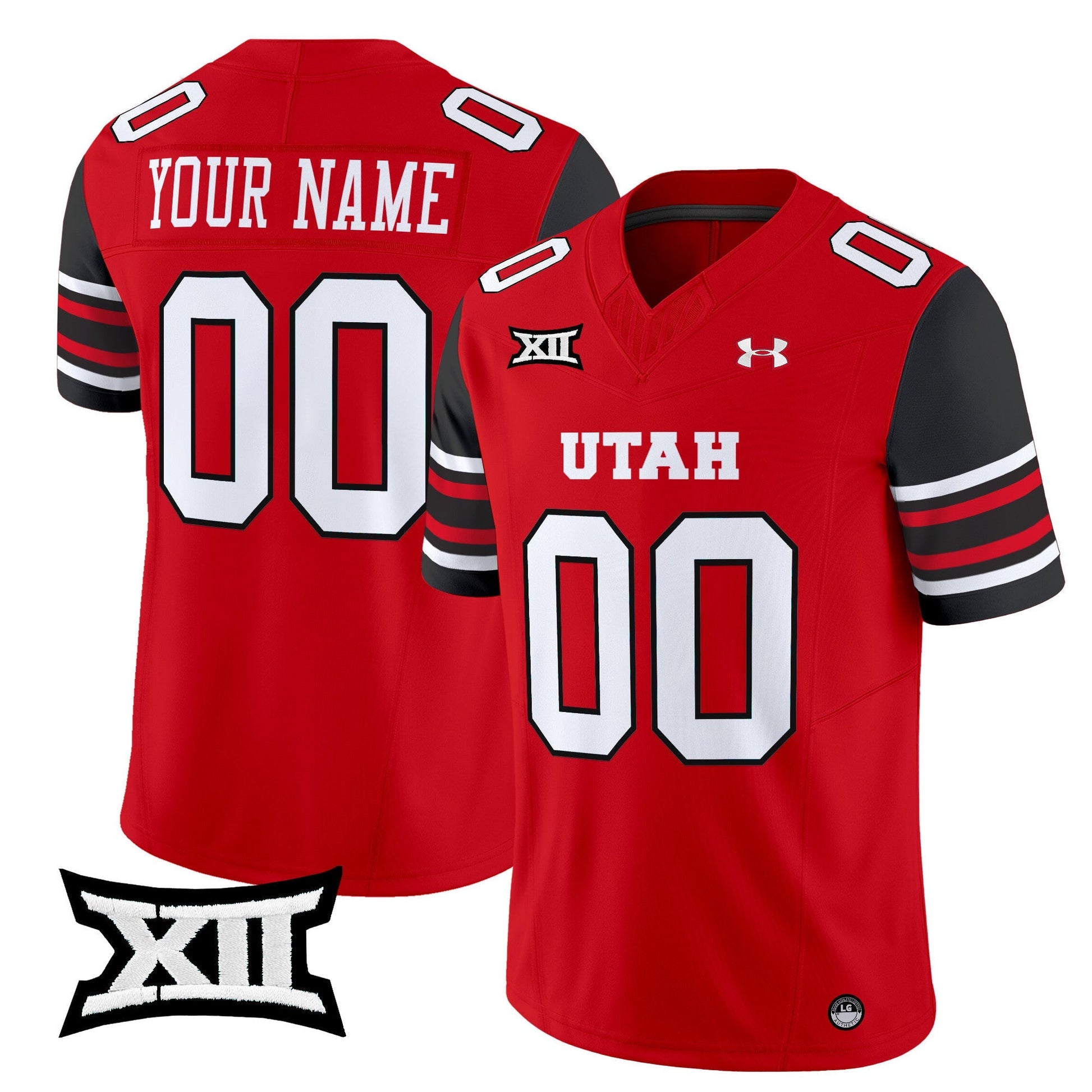 Utah Utes 2025 Vapor Limited Custom Jersey - All Stitched