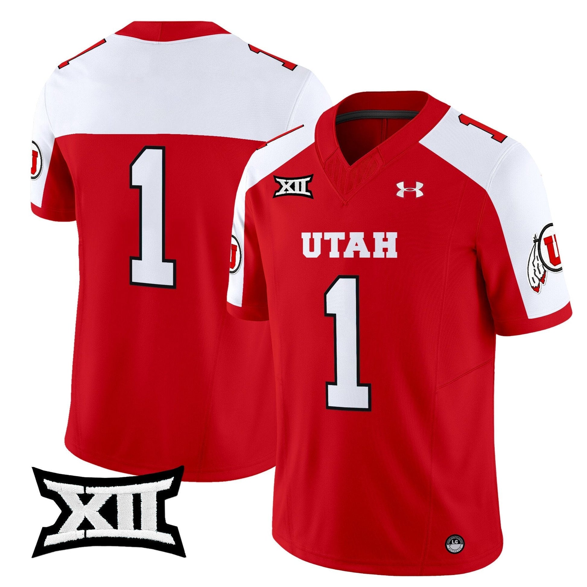 Men's Utah Utes 2025 Vapor Limited Jersey - All Stitched