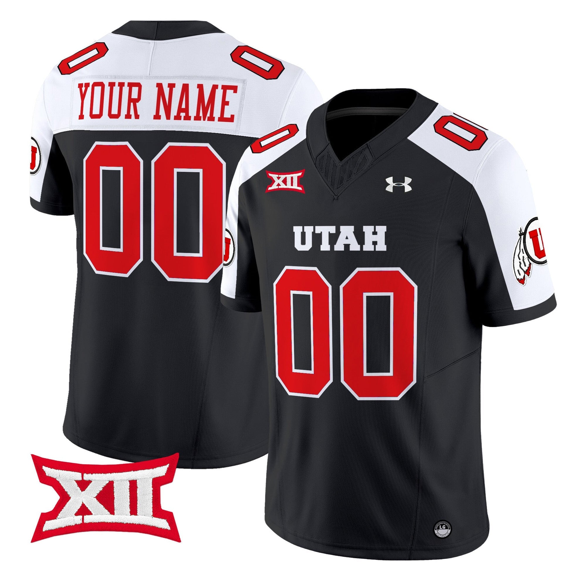 Utah Utes 2025 Vapor Limited Custom Jersey - All Stitched