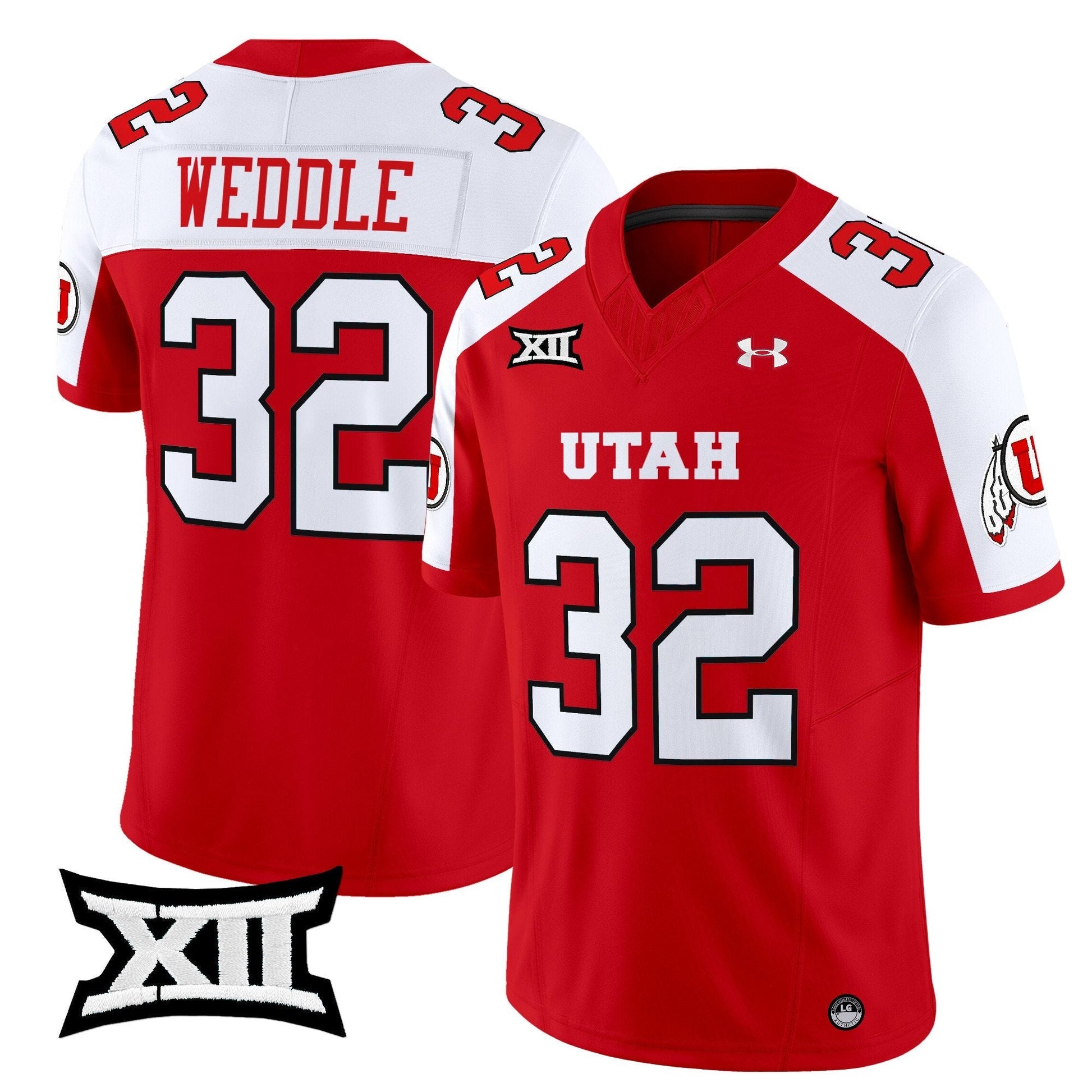 Men's Utah Utes 2025 Vapor Limited Jersey - All Stitched