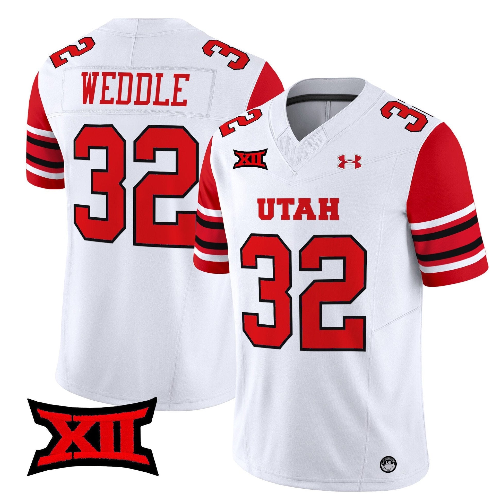 Men's Utah Utes 2025 Vapor Limited Jersey - All Stitched