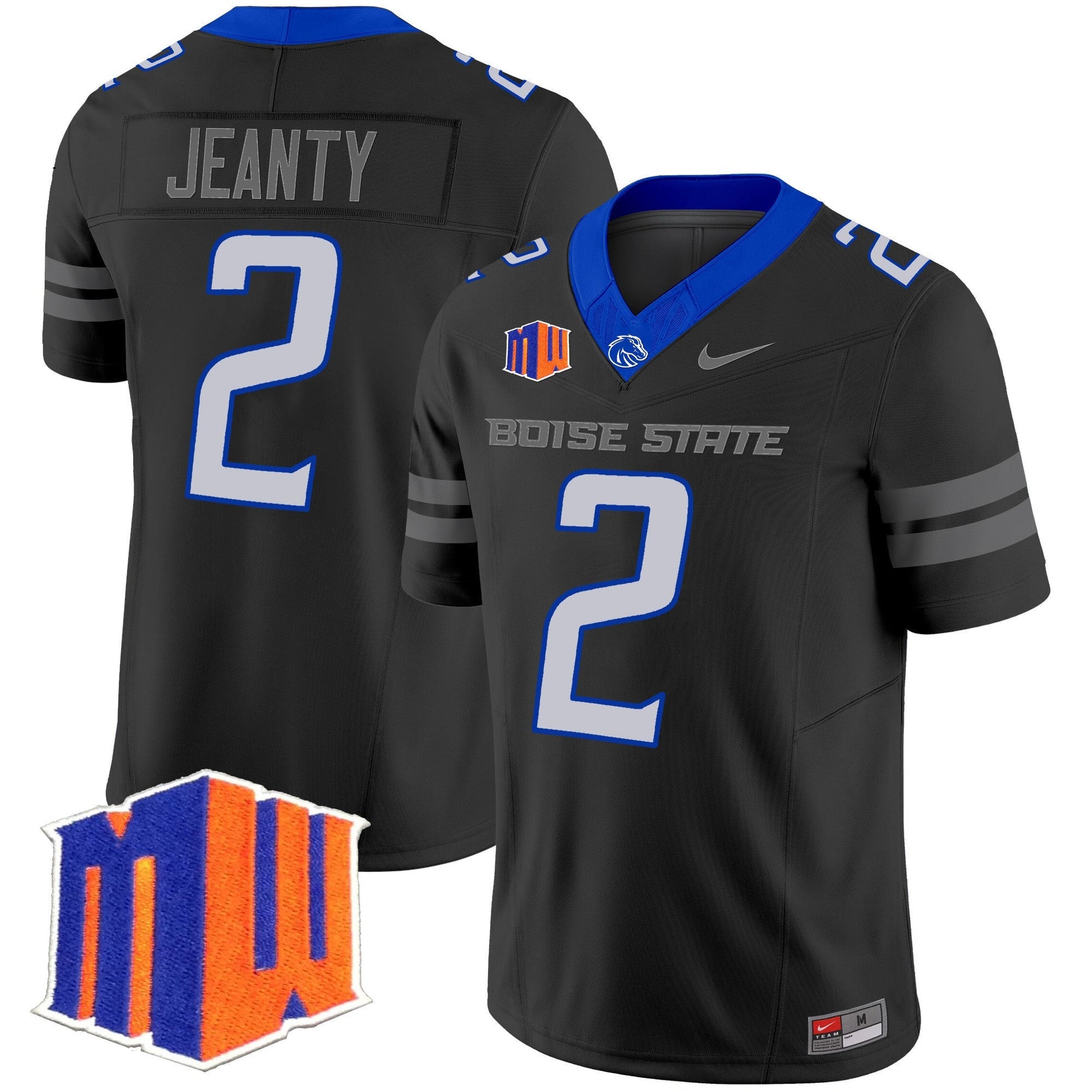 Men's Boise State Broncos 2025 Vapor Limited Jersey - All Stitched