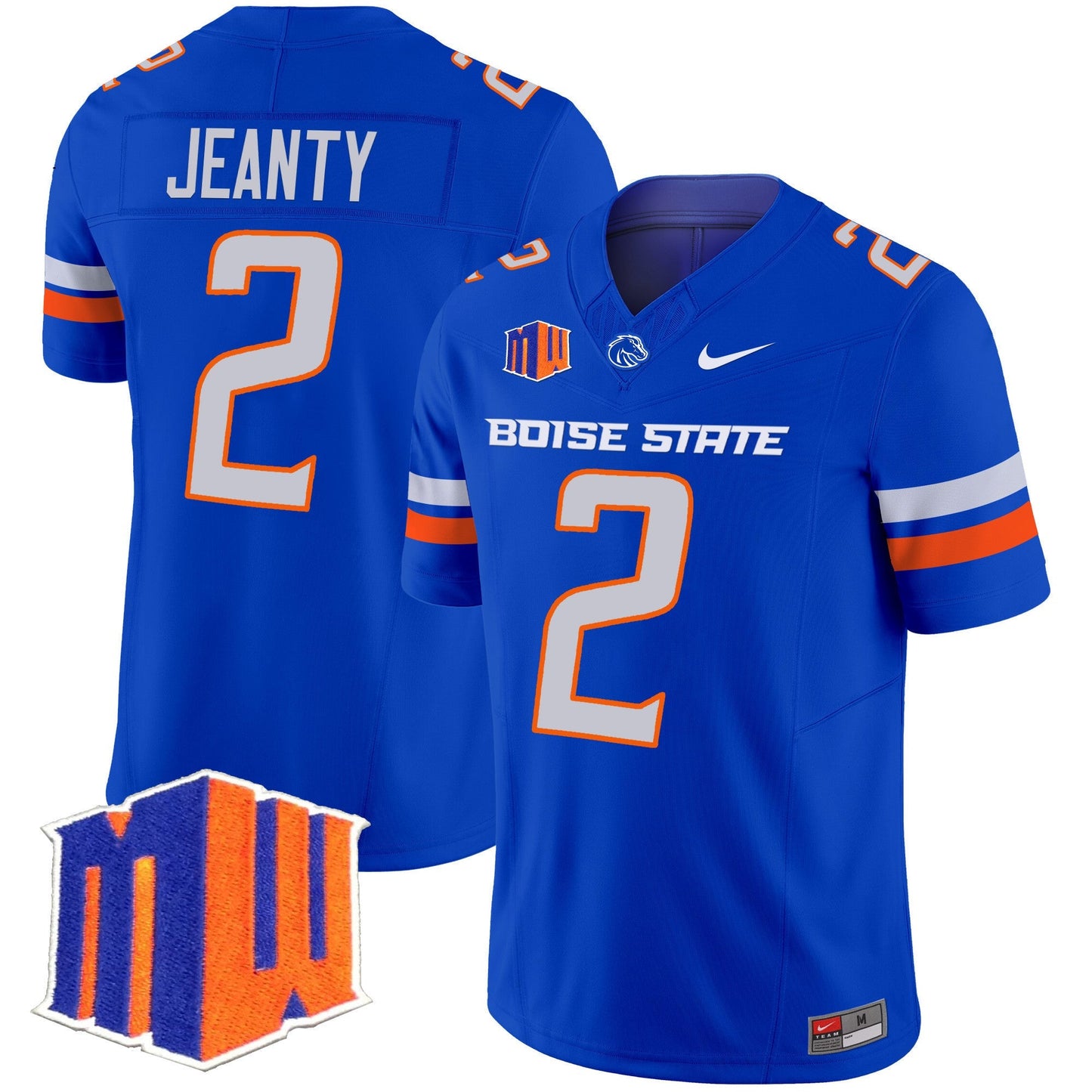Men's Boise State Broncos 2025 Vapor Limited Jersey - All Stitched