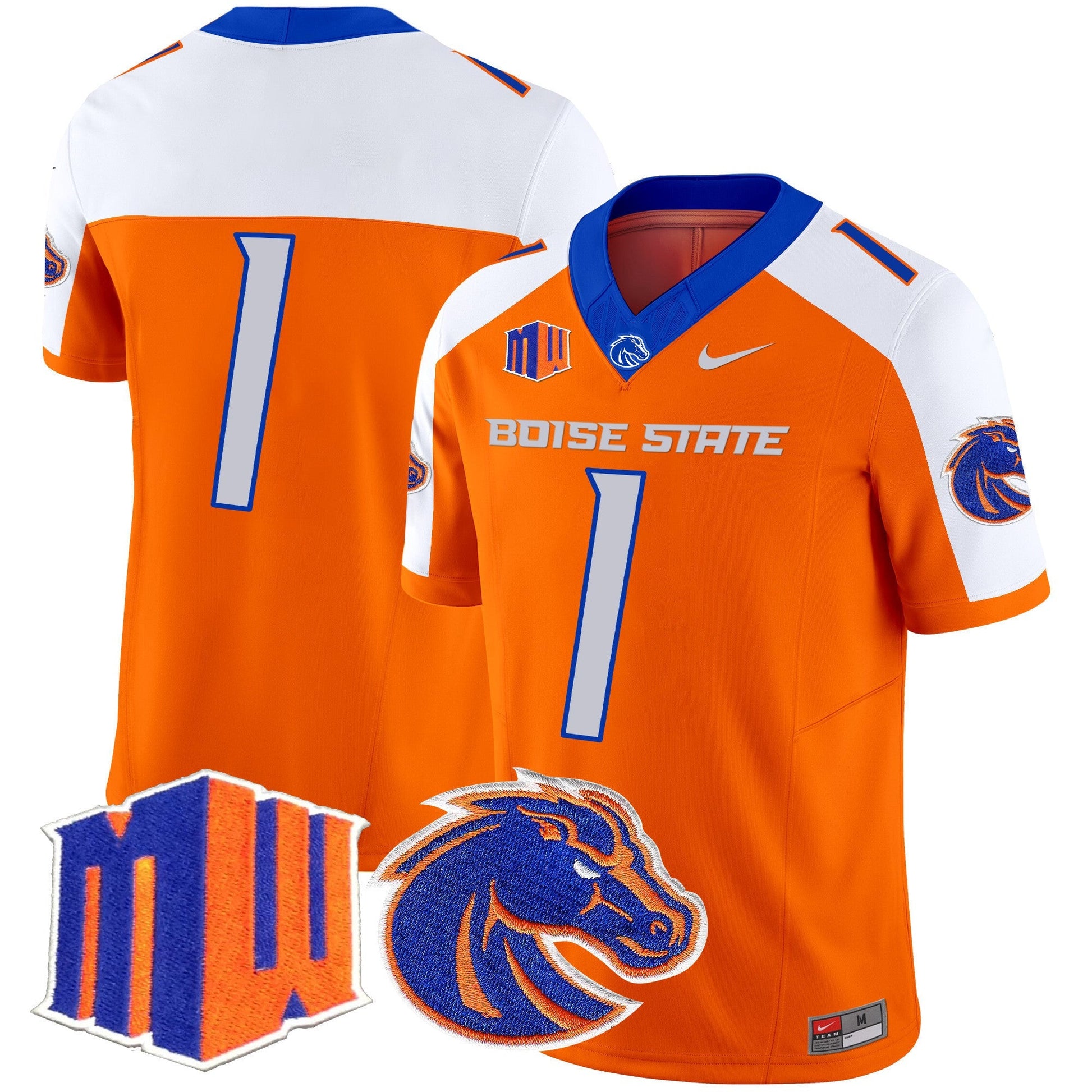 Men's Boise State Broncos 2025 Vapor Limited Jersey - All Stitched