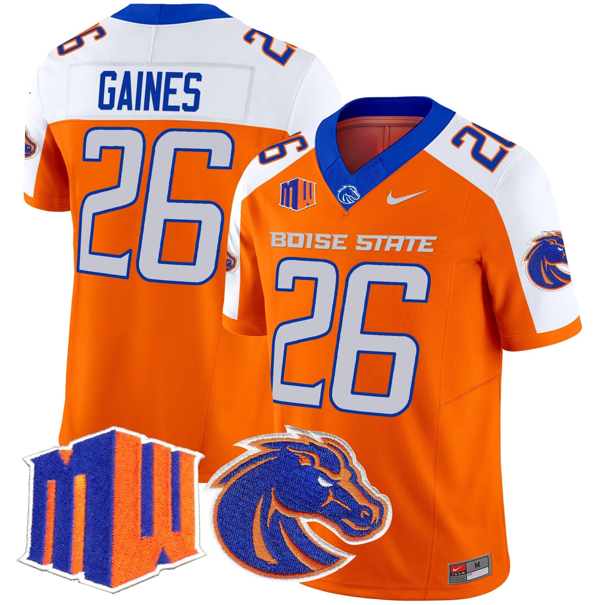 Men's Boise State Broncos 2025 Vapor Limited Jersey - All Stitched