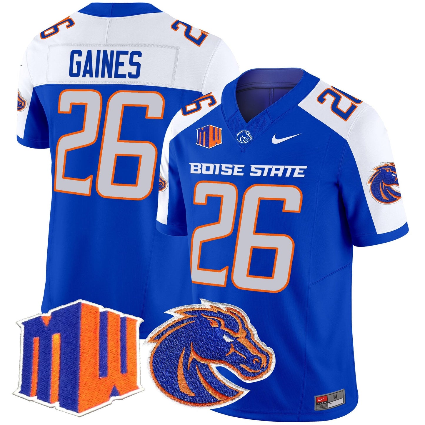 Men's Boise State Broncos 2025 Vapor Limited Jersey - All Stitched