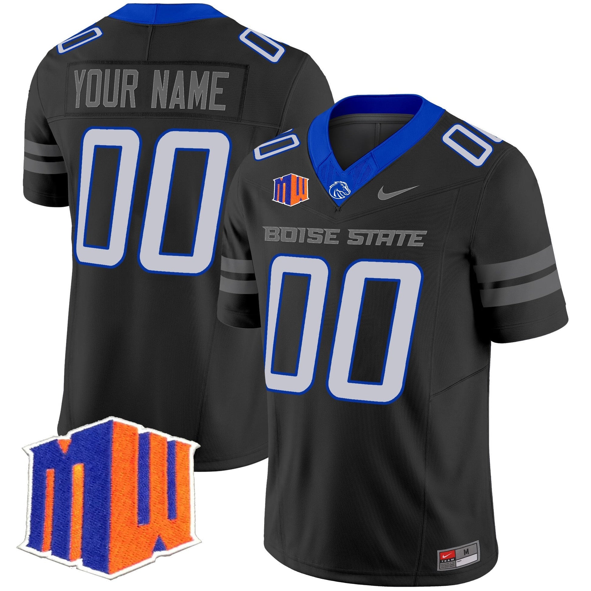 Boise State Broncos 2025 Vapor Limited Custom Jersey - All Stitched