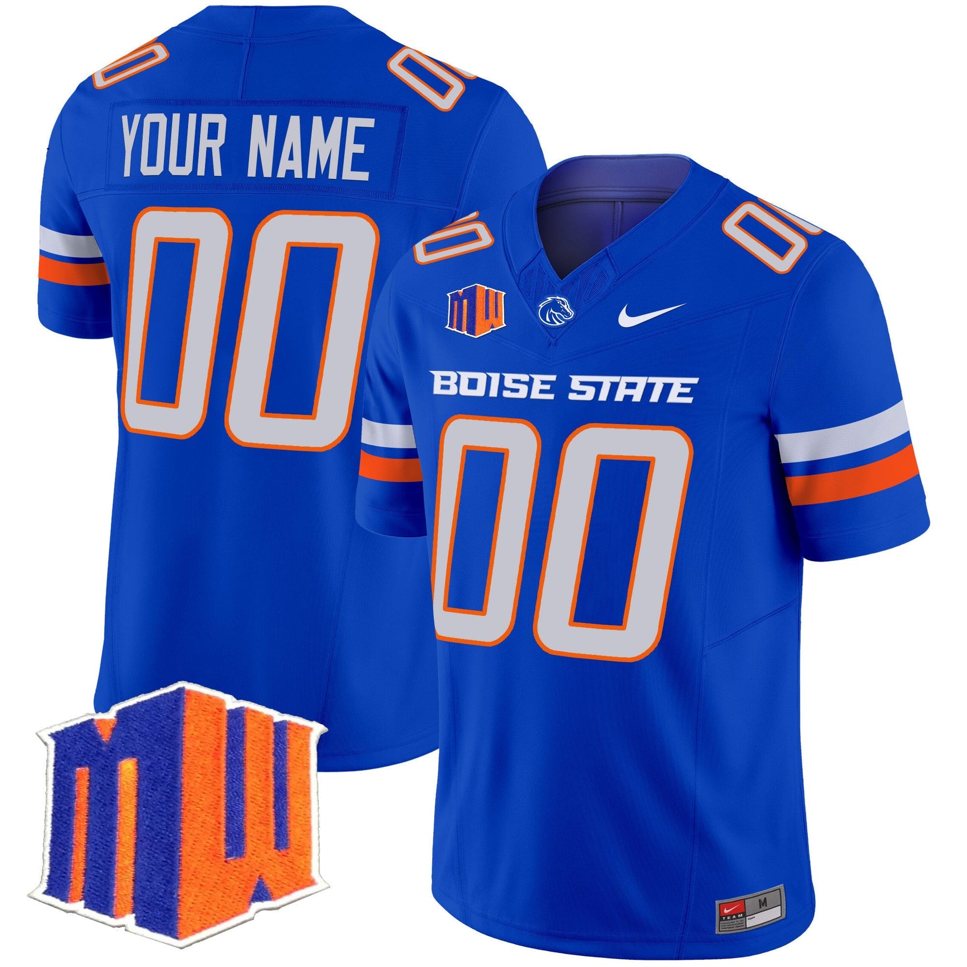 Boise State Broncos 2025 Vapor Limited Custom Jersey - All Stitched