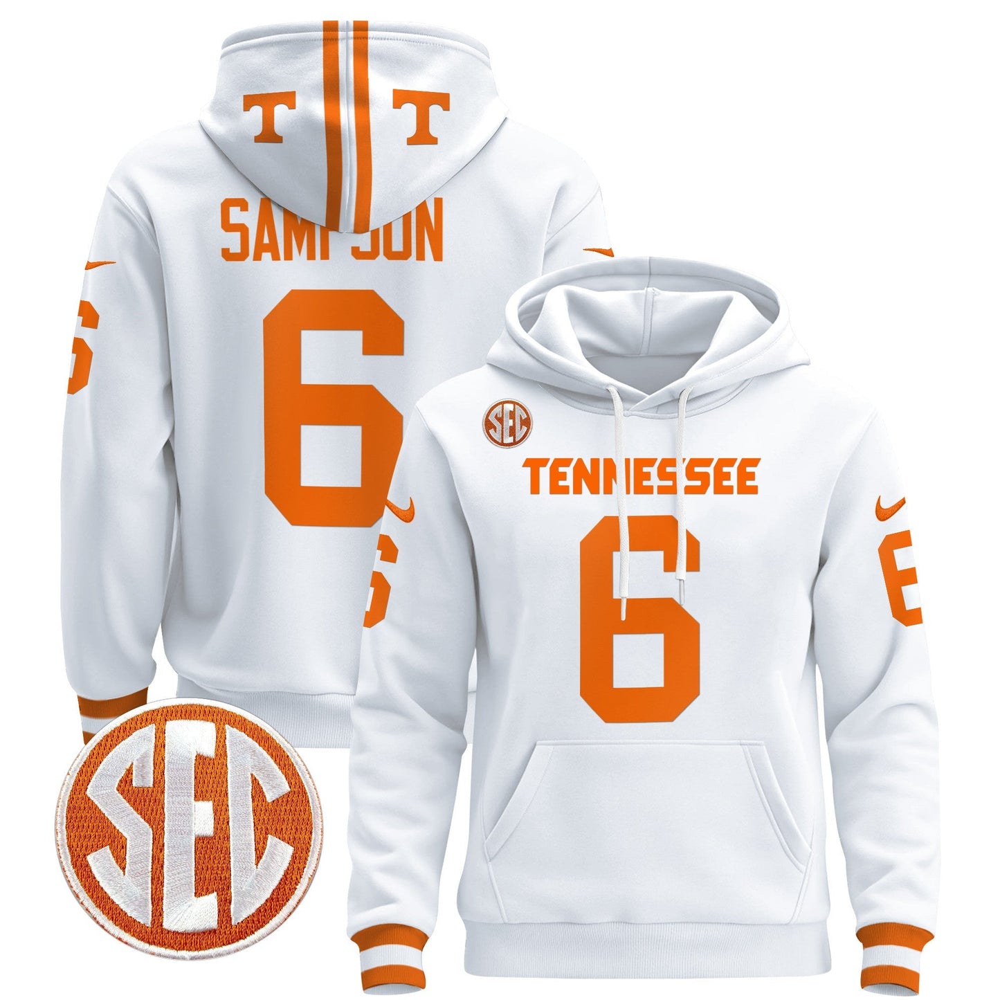 Men's Tennessee Volunteers 2024 Pullover Hoodie - All Stitched