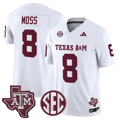 Men's Texas A&M Aggies 2025 Vapor Limited Jersey - All Stitched